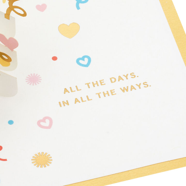 Hallmark Love You Always 3D Pop-Up Love Card