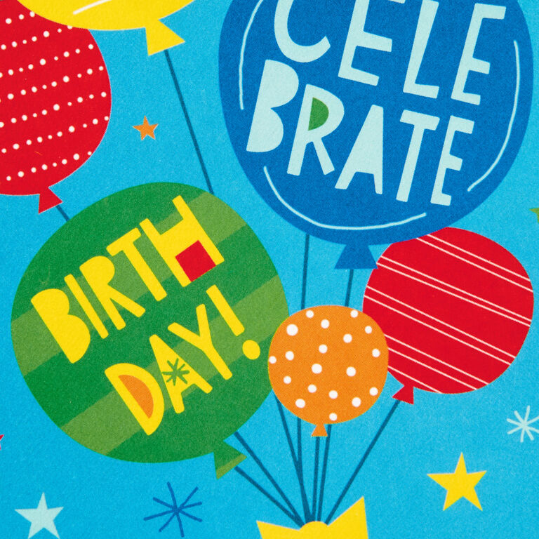 Hallmark Colorful Icons Assorted Blank Birthday Cards, Pack Of 48