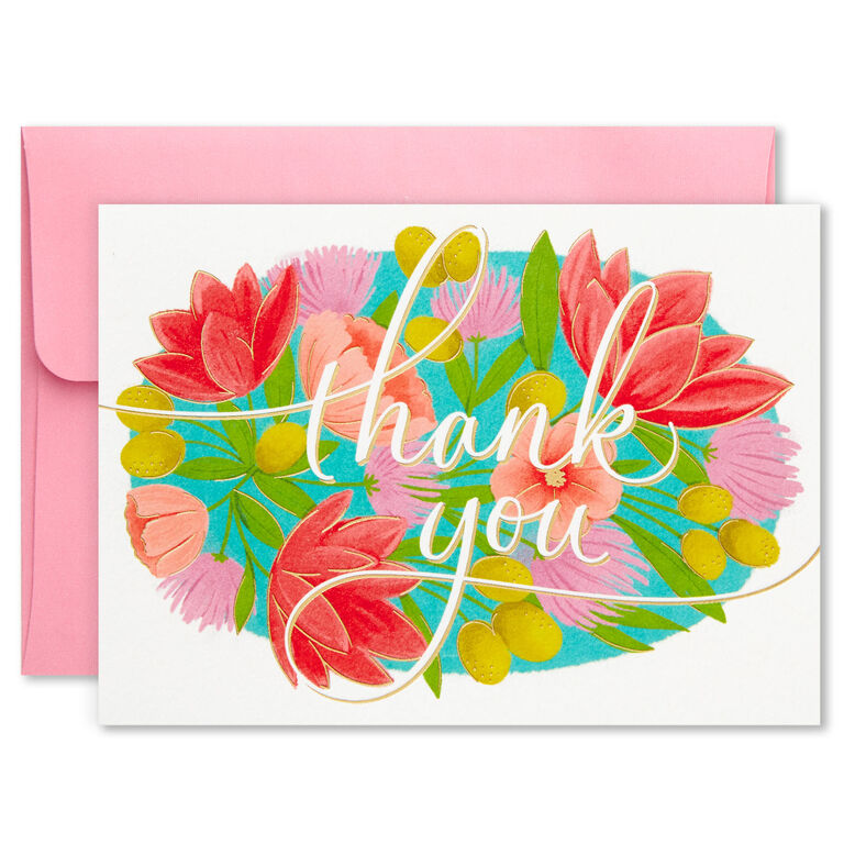 Hallmark Colorful And Fun Assorted Blank Note Cards, Box Of 24