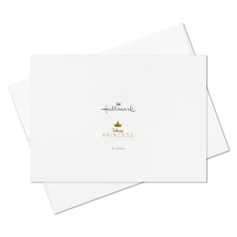 Hallmark Disney Princess Assorted Boxed Blank Note Cards Multipack, Pack Of 24
