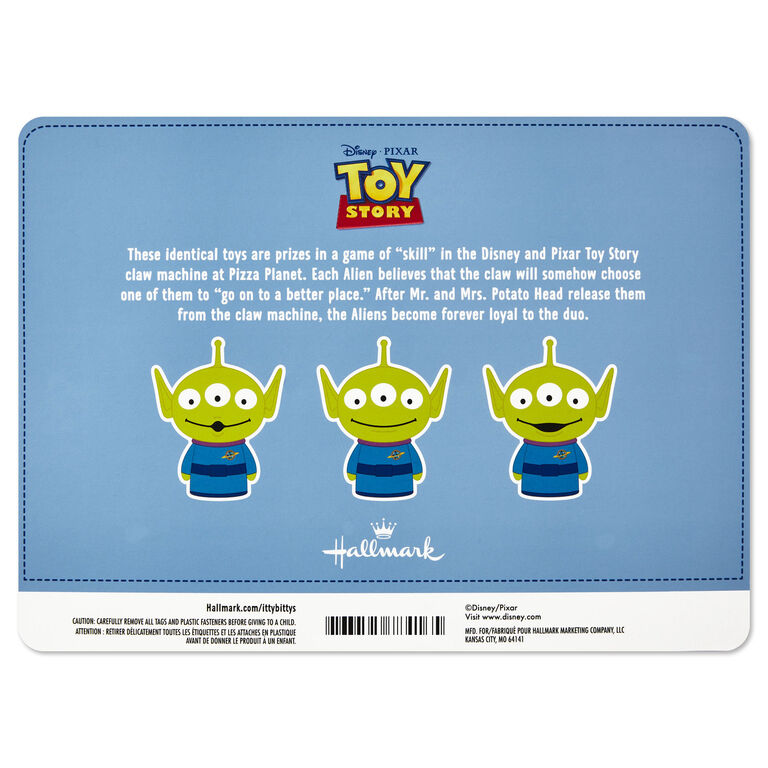 Hallmark Itty Bittys® Disney/Pixar Toy Story Aliens Mini Plush, Set Of 3