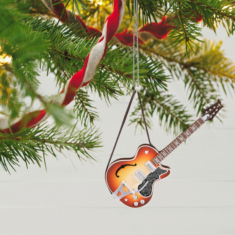 Hallmark Lookin' Out My Back Door Guitar Musical Ornament