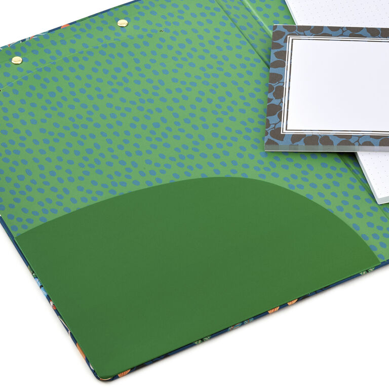 Hallmark Floral Clipboard Folio And Memo Pad Set