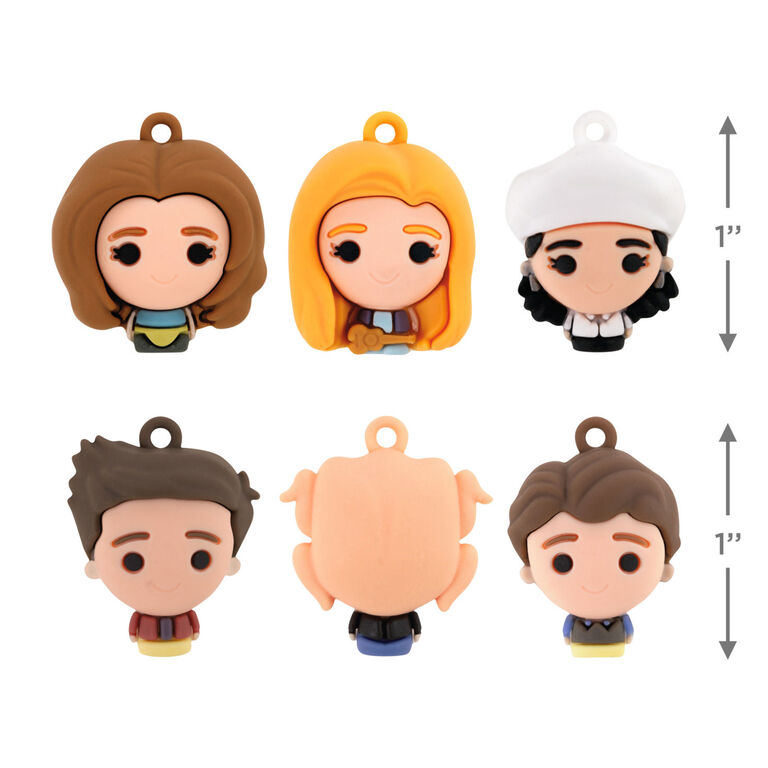  Mini Friends Shatterproof Hallmark Ornaments, Set Of 6