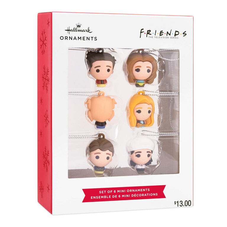  Mini Friends Shatterproof Hallmark Ornaments, Set Of 6
