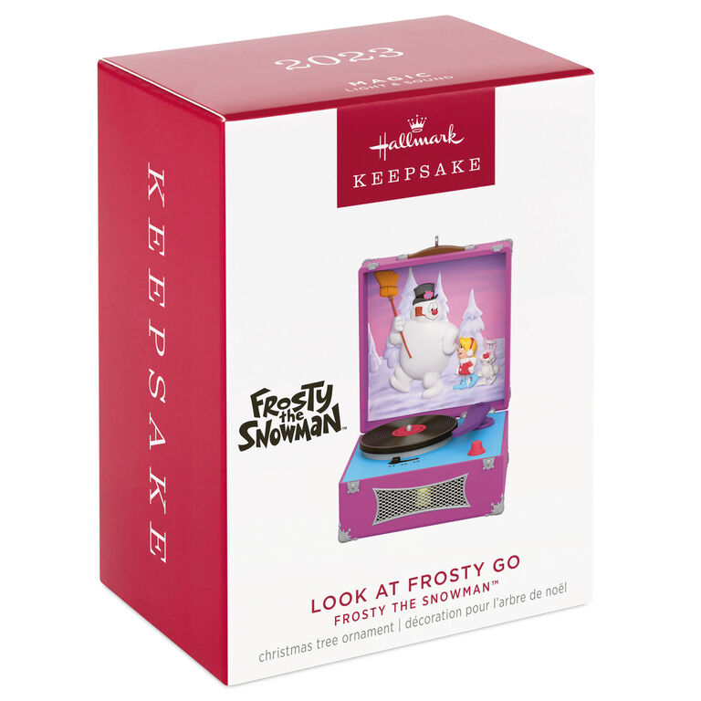 Hallmark Frosty The Snowman™ Look At Frosty Go Ornament With Light And Sound
