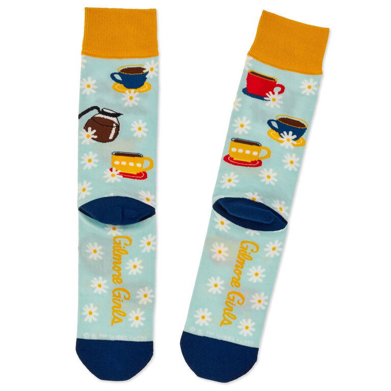 Hallmark Gilmore Girls Life's Short, Talk Fast Crew Socks