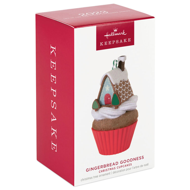 Hallmark Christmas Cupcakes Gingerbread Goodness Ornament
