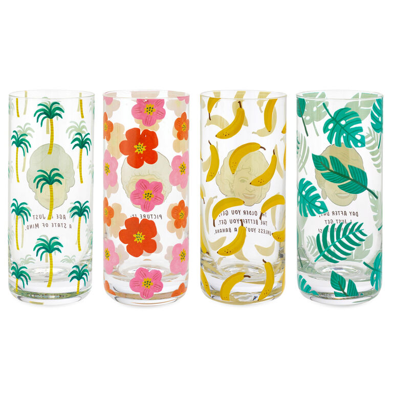 Hallmark The Golden Girls Glasses, Set Of 4