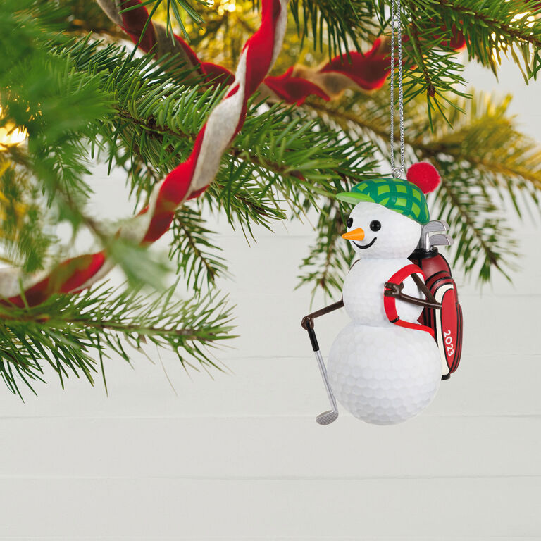 Hallmark Jolly Golfer 2023 Ornament
