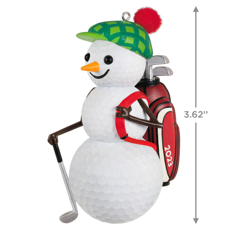 Hallmark Jolly Golfer 2023 Ornament