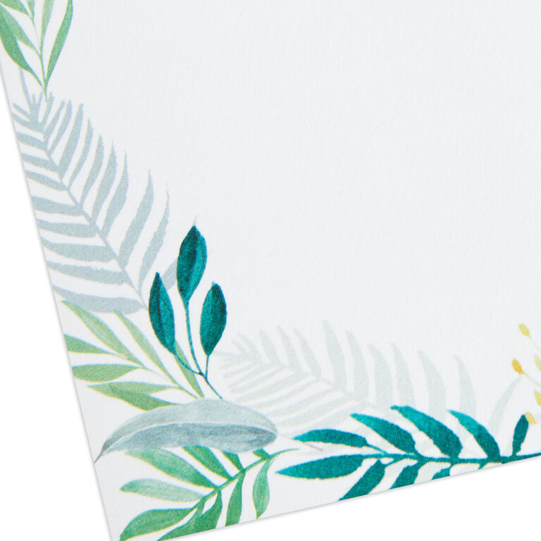 Hallmark Fern Border Stationery Set, 20 Sheets