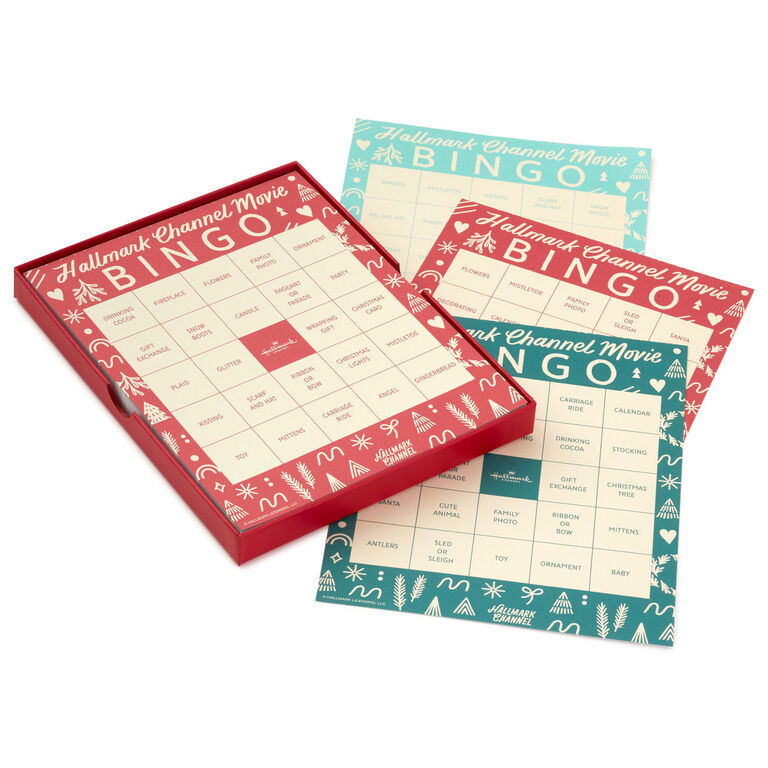  Hallmark Channel Movie Bingo Game Pad