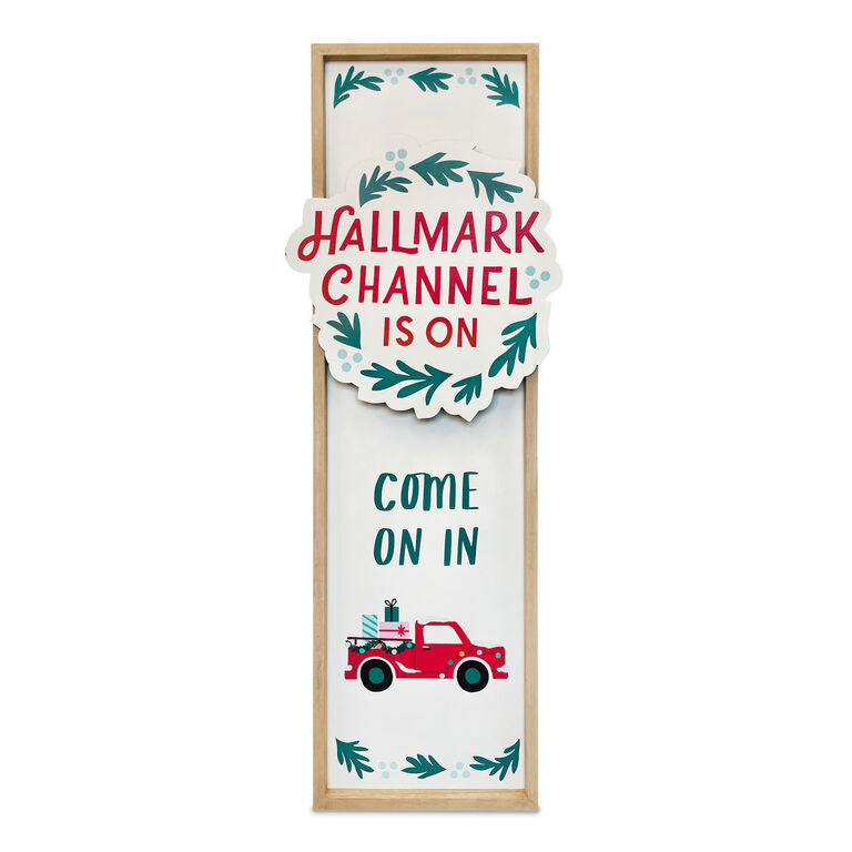  Hallmark Channel Come On In Porch Sign, 21x48