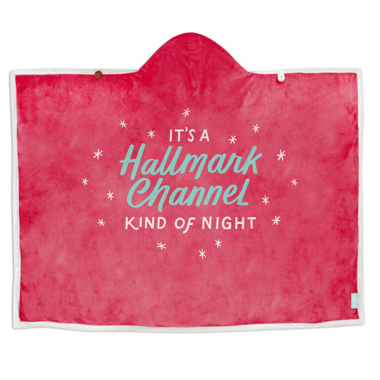  Hallmark Channel Kind Of Night Hooded Blanket, 50x70