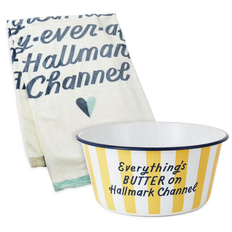  Hallmark Channel Everything's Butter Popcorn Bowl, 50 Oz.