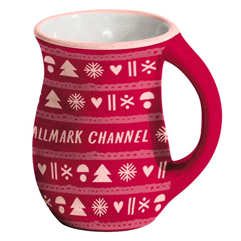  Hallmark Channel Knit Pattern Hand-Warming Mug, 20 Oz.