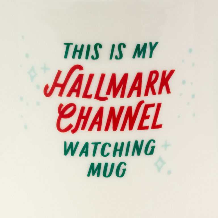  Hallmark Channel Watching Mug, 17 Oz.