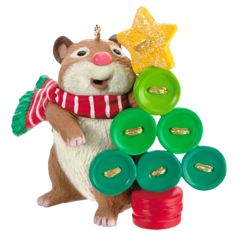 Hallmark Cute As A Button Ornament