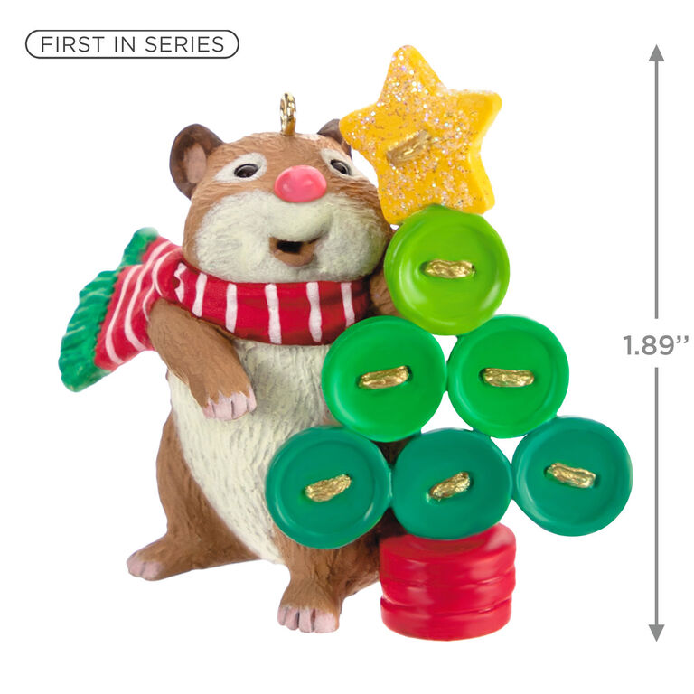 Hallmark Cute As A Button Ornament