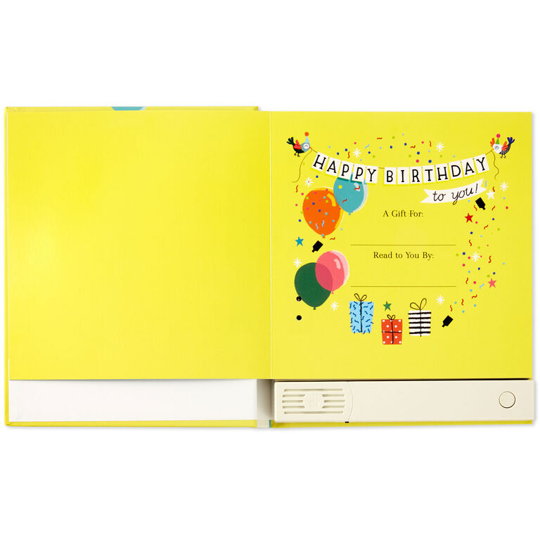 Hallmark Happy Birthday To You! Recordable Storybook With Music