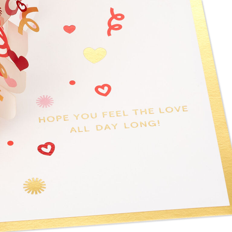 Hallmark Love You More 3D Pop-Up Love Card