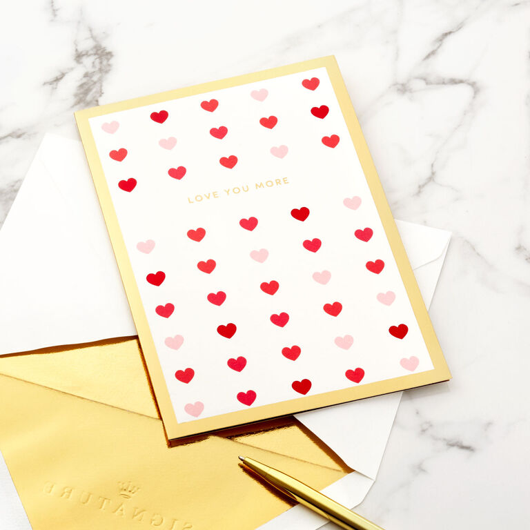 Hallmark Love You More 3D Pop-Up Love Card