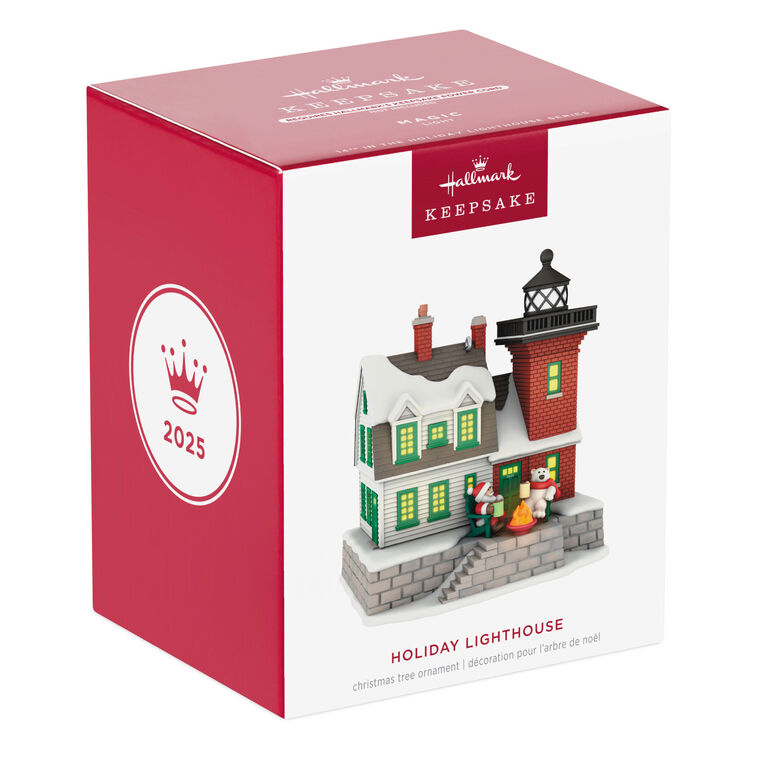 Hallmark Holiday Lighthouse 2025 Ornament With Light