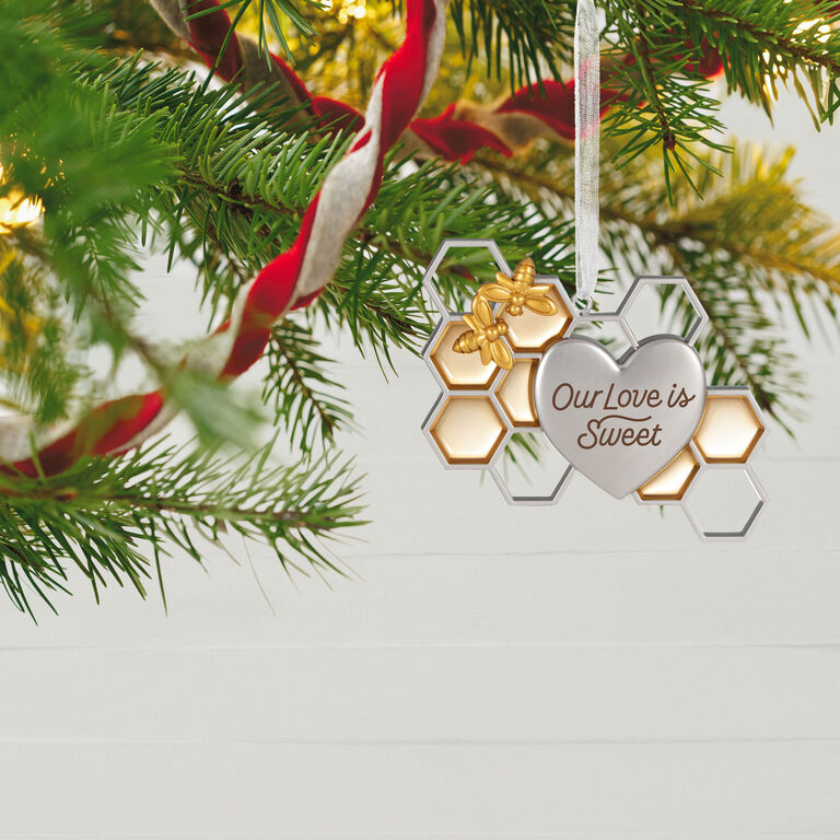Hallmark Our Love Is Sweet Metal Ornament