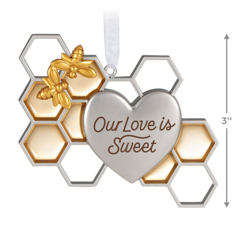 Hallmark Our Love Is Sweet Metal Ornament