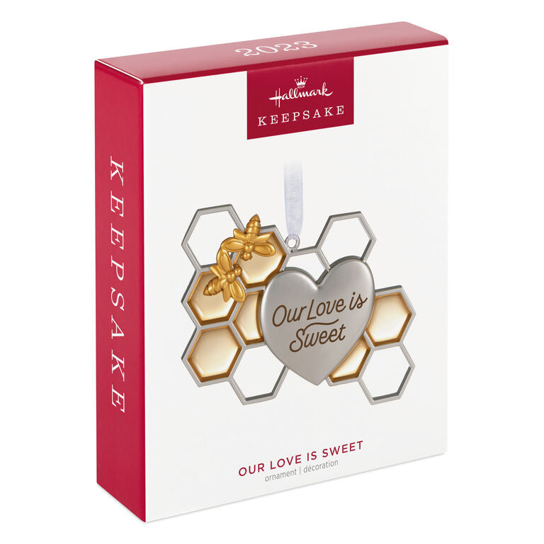 Hallmark Our Love Is Sweet Metal Ornament