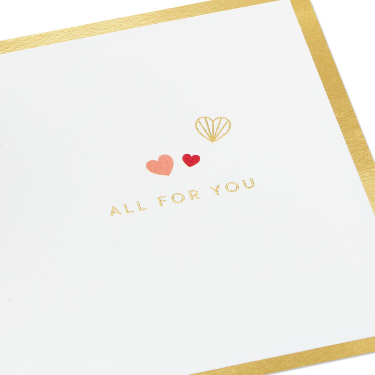 Hallmark All My Love Hearts 3D Pop-Up Love Card