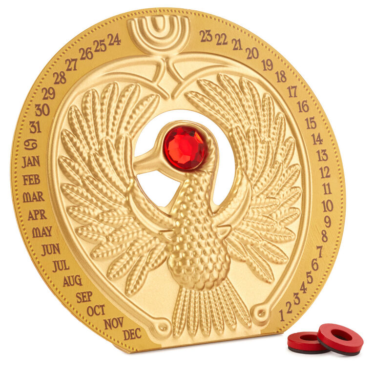 Hallmark Indiana Jones™ Headpiece Of The Staff Of Ra Perpetual Calendar