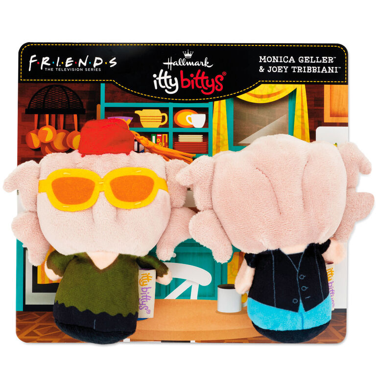 Hallmark Itty Bittys® Friends Joey And Monica Plush, Set Of 2