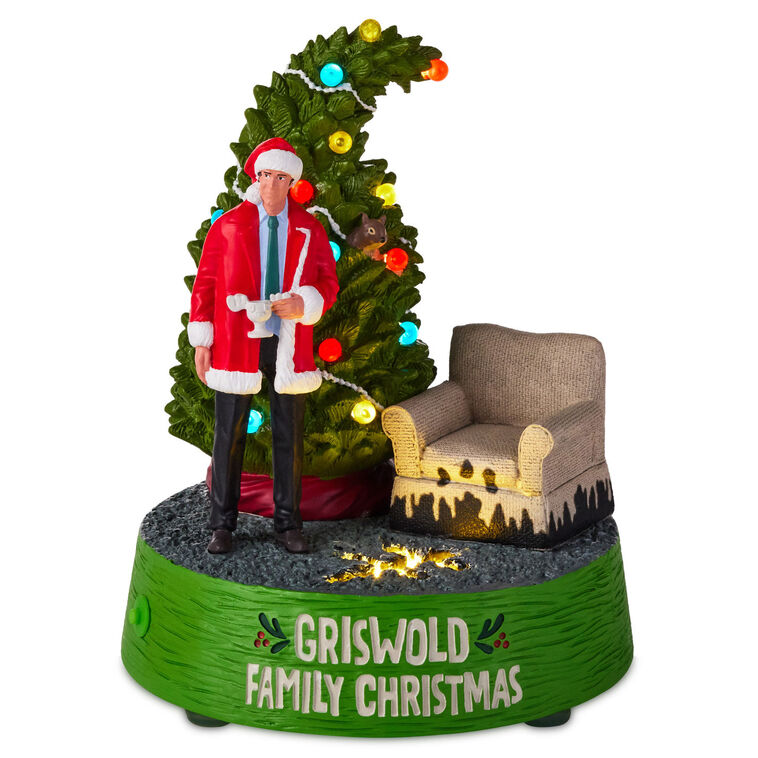 Hallmark National Lampoon's Christmas Vacation™ Griswold Family Christmas Figurine With Light And Sound, 7.75" H