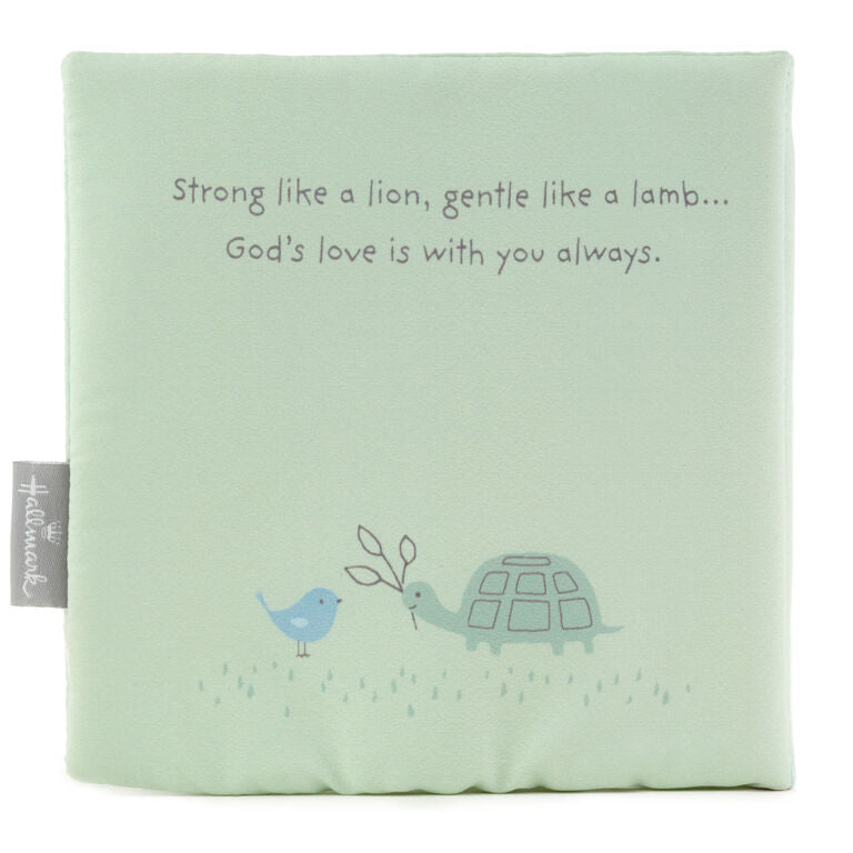 Hallmark The Lion And The Lamb: A Touch & Feel Book About God's Love Cloth Book