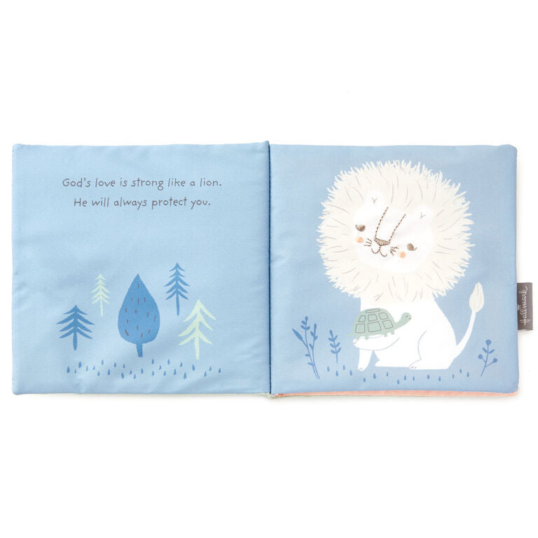 Hallmark The Lion And The Lamb: A Touch & Feel Book About God's Love Cloth Book