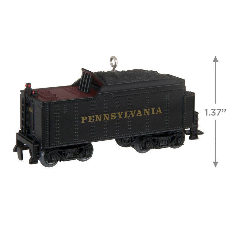 Hallmark Lionel® Pennsylvania K4 Tender Metal Ornament