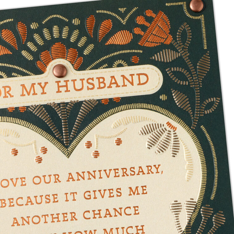 Hallmark Love Being Married To You Anniversary Card For Husband