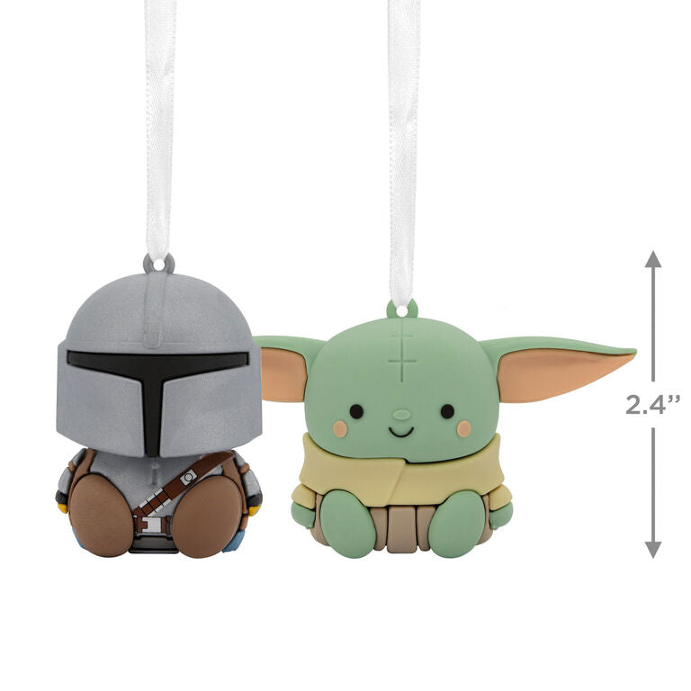  Better Together Star Wars: The Mandalorian™ And Grogu™ Magnetic Hallmark Ornaments, Set Of 2