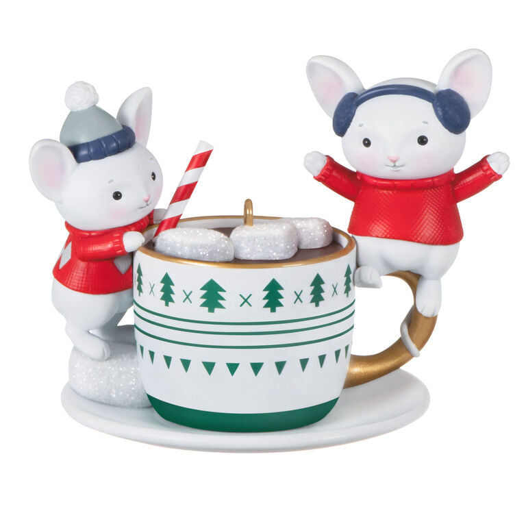 Hallmark Merry Mice With Hot Cocoa Ornament
