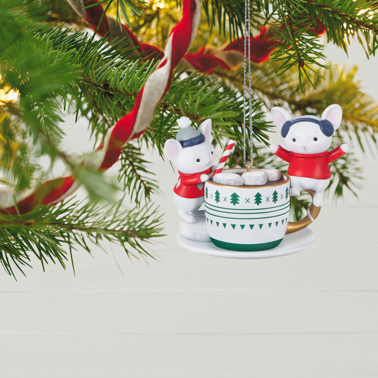 Hallmark Merry Mice With Hot Cocoa Ornament