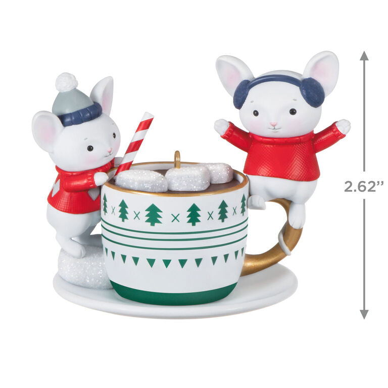 Hallmark Merry Mice With Hot Cocoa Ornament