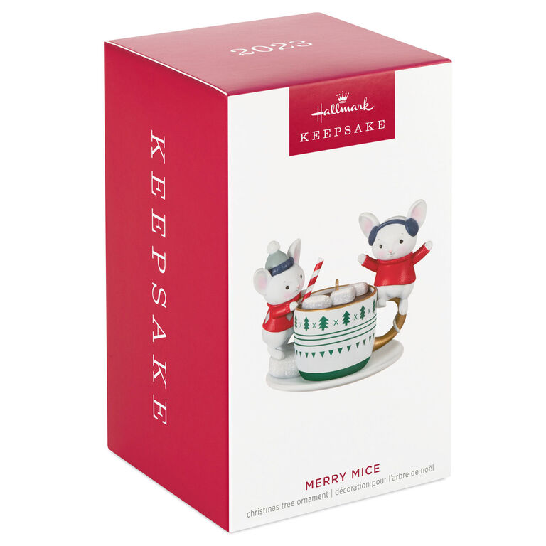 Hallmark Merry Mice With Hot Cocoa Ornament