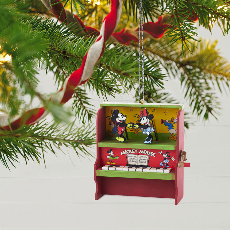 Hallmark Disney Mickey And Minnie Let's Dance! Musical Ornament With Motion