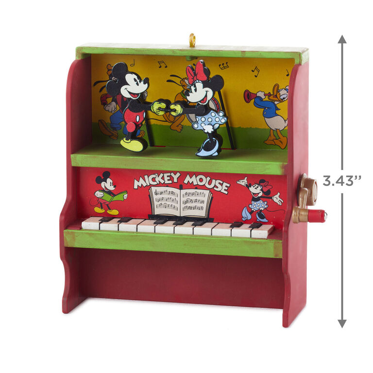 Hallmark Disney Mickey And Minnie Let's Dance! Musical Ornament With Motion