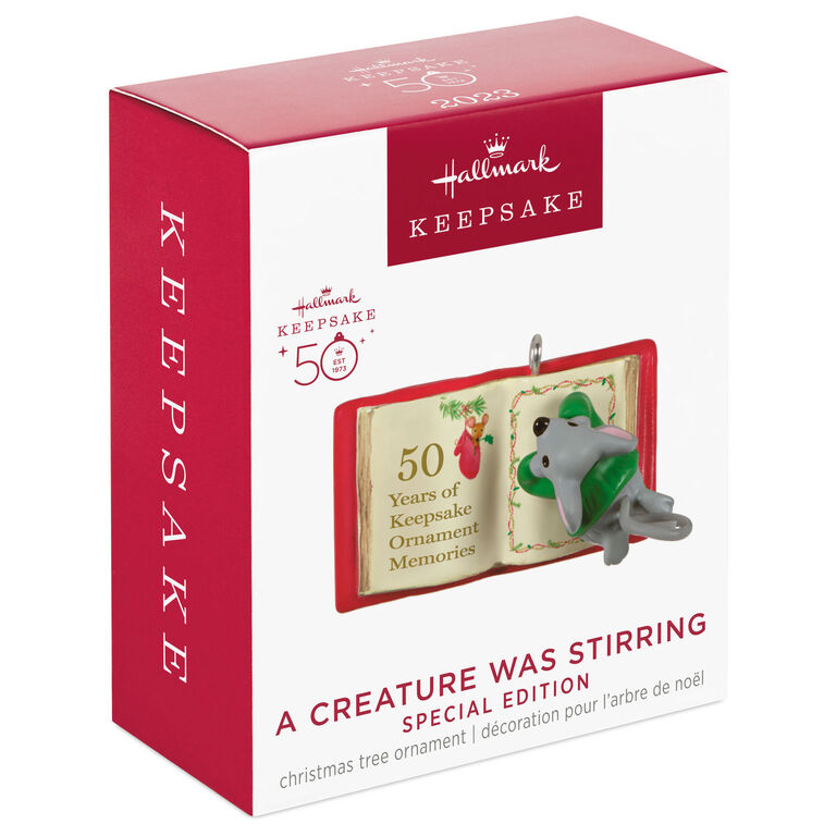 Hallmark Mini A Creature Was Stirring Special Edition Ornament