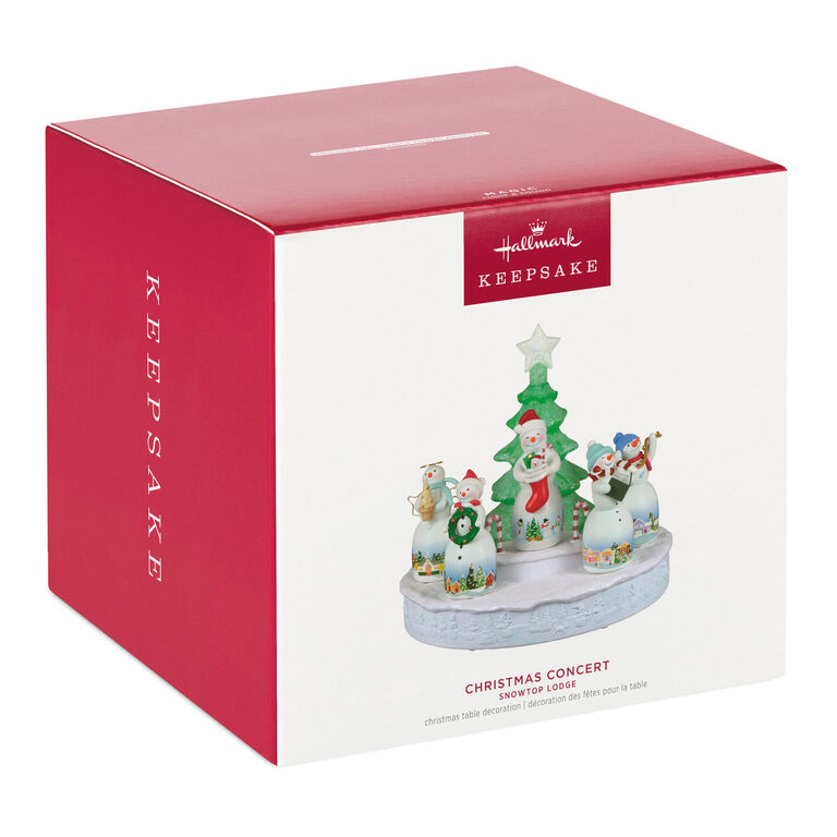 Hallmark Snowtop Lodge Christmas Concert Tabletop Decoration With Light And Sound