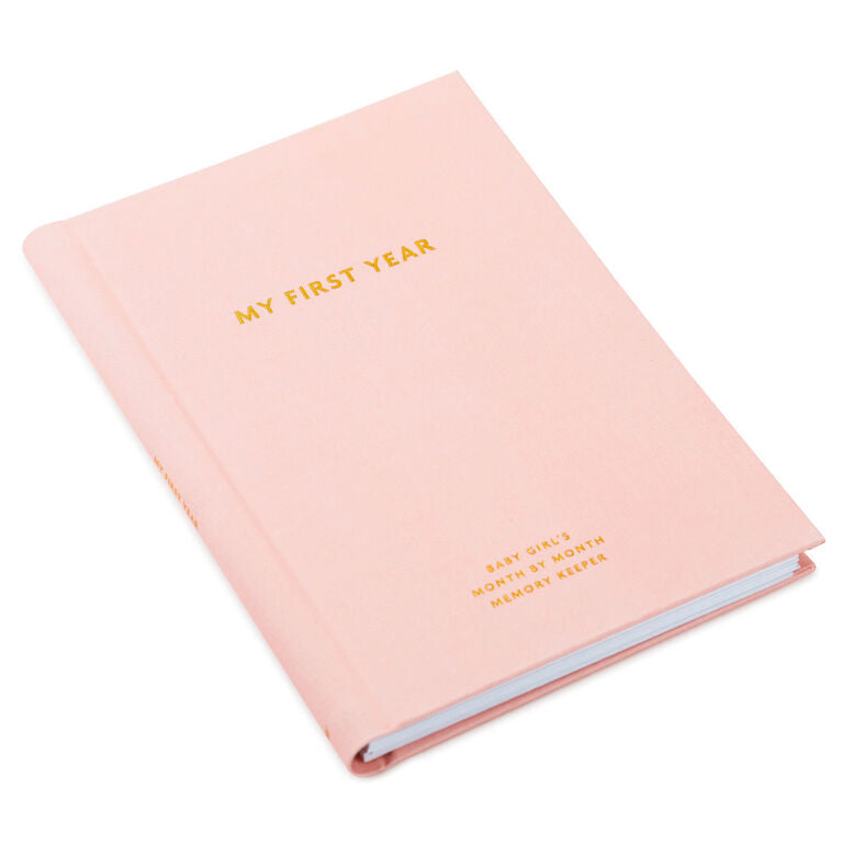 Hallmark My First Year Baby Book For Girl