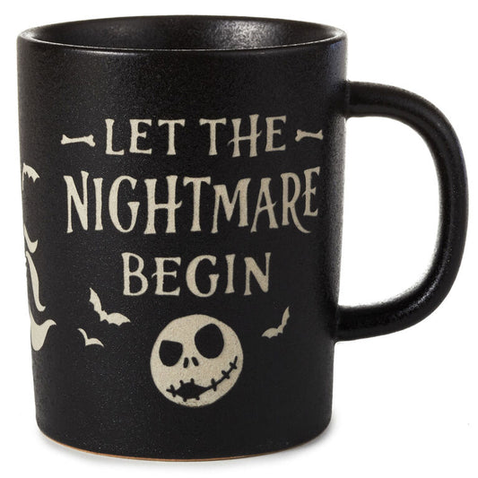 Hallmark Disney Tim Burton's The Nightmare Before Christmas Let The Nightmare Begin Mug, 16.5 Oz.
